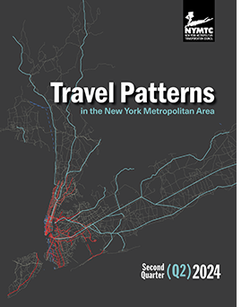 NYMTC’s 2nd Quarter Travel Patterns Report Shows Vehicle River Crossings Remained High in 2nd Quarter 2024; Transit Ridership Still Lags 2019