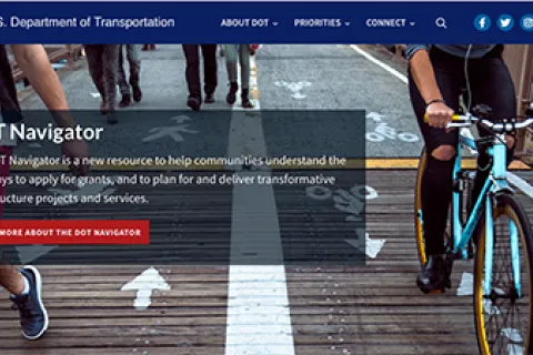 USDOT Resource for IIJA Funding Opportunities