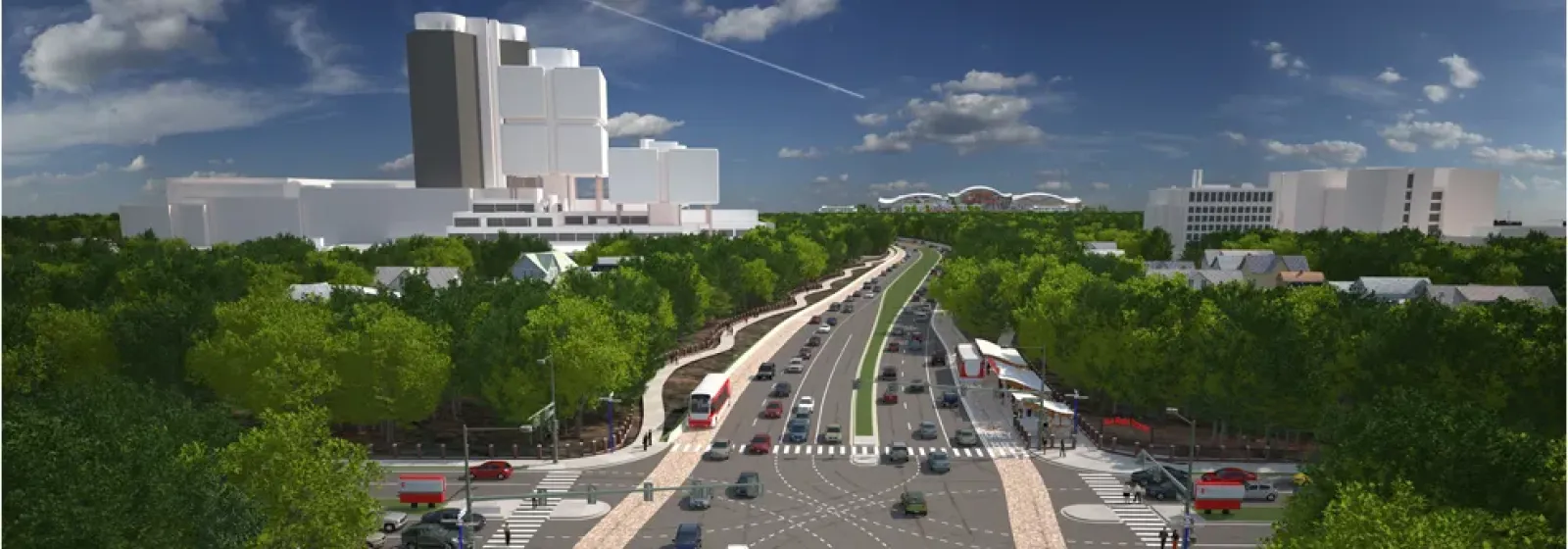 Nicolls Road BRT.